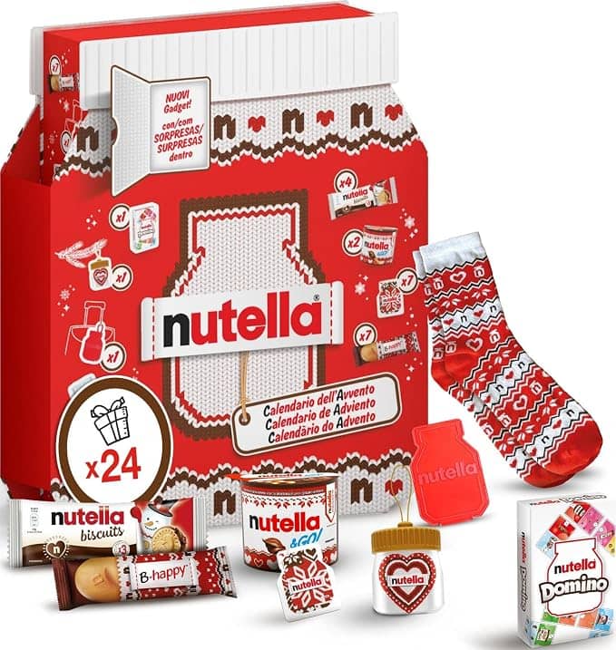 Nutella calendario avvento 2026